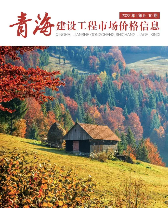 青海省2022年10期电子版信息价