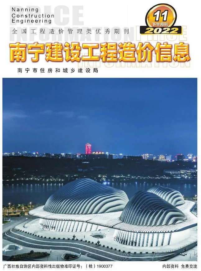 2022年南宁信息价
