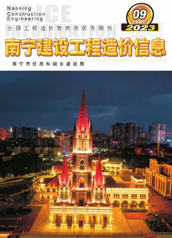 2023年9月上半月南宁信息价