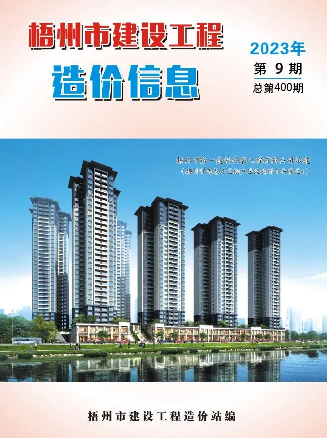 2023年梧州信息价