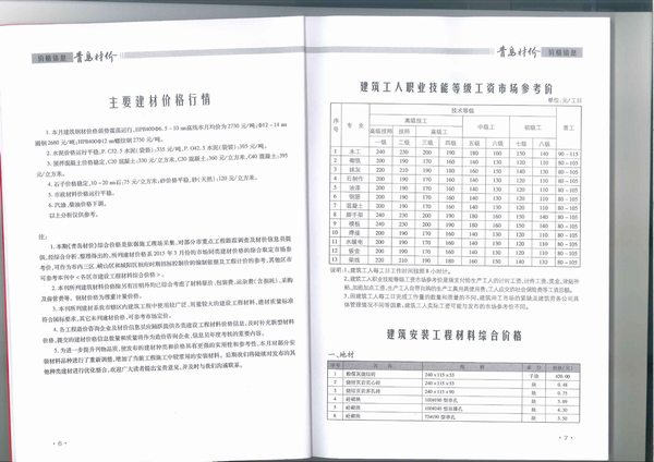 青岛市2015年3月信息价工程信息价_青岛市信息价期刊PDF扫描件电子版