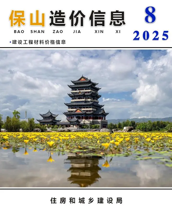 保山市2025年8月电子版信息价PDF