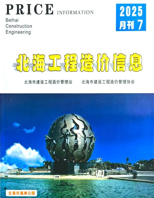 北海2025年7月信息价