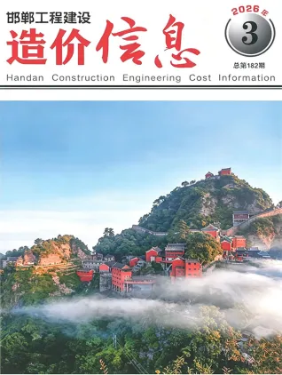 邯郸2026年5、6月(第3期)工程信息价第一页
