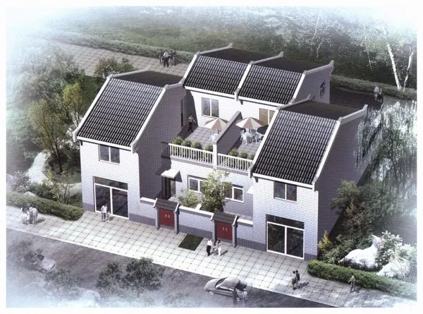 电子版05SJ917-4小城镇住宅通用(示范)设计--陕西西安地区